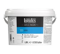 LIQUITEX Professional Gesso Trasparente Per Preparazione Superfici Per La Pittura Trasparente, 1.89 l Confezione da 1