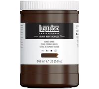 Liquitex Professional Heavy Body Colore Acrilico, Marrone (Umbra Burnt), 946 ml
