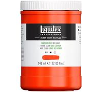 Liquitex Professional Heavy Body Colore Acrilico, Rosso (Cadmium Free Red Light), 946 ml