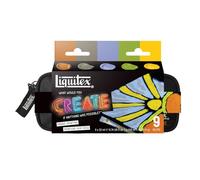 Liquitex WWYC Acrilico Basics - Set Pittura su Tessuto (9 pezzi)