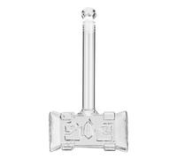 Liquor Decanter - 400ml Whiskey Hammer Decanter, Airtight Stopper, 3D Vodka And Wine Bottle | Bourbon, Liquor, Cocktail Serving, Home Bar Accessory, Party Table, Counter, Alcohol Storage