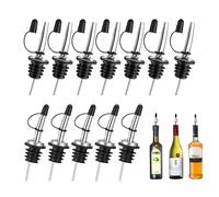 Liquor Pourers | Copertura Superiore Per Dispensatore,12 Pezzi Tappi per Bottiglie - Per Miscelazione Bevande Olio Vino Dispensa Cucina