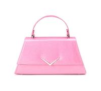 Liquorbrand Borsa a Mano Donna | Borsa a Tracolla Rosa Glitter Stile Pin-Up Rockabilly | Borsa Retro Vintage con Manico Superiore e Glitter | Fodera interna in Leopardo | Modello Rumbler