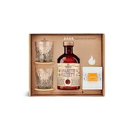Liquore AMARETTO TASTING EXPERIENCE MAZZETTI | Un'idea regalo per un'esperienza multisensoriale con tutto il Kit per la degustazione e la candela all'essenza del Liquore (AMARETTO Experience)