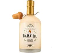Liquore Babà Re con Crema di Latte | Raffinato Rhum dei Caraibi | Con Pezzi di Baba | Eccellenza Campana | Tradizione di Napoli | Tappo Tipico | Bottiglia 50Cl | Idea Regalo