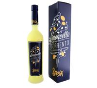 LIQUORE LIMONCELLO DI SORRENTO IGP STREGA ALBERTI 70cl 30% v CON ASTUCCIO REGALO