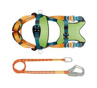 Liqzirtu Cintura Di Sicurezza Professionale - Cintura Di Collasso Della Di Arrampicata, Cingola Per La Del Corpo | Assorbitore Di Shock Al Guinzaglio Di Connessione, Backup Sportivo Esterno, Ra