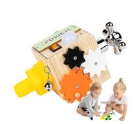 Liqzirtu Consiglio sensoriale per Bambini, tavola sensoriale di Legno - Consigli sensoriali educativi in Legno, Illuminazione dei Giocattoli, per apprendere Il coordinamento delle Mani degli Occhi,