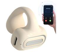 Liqzirtu Cuffie aur icolari con conduzione di ossa con clip aur icolare, impermeabile e wireless | sportivi comodi per correre, allenamento, pendolarismo, attività all'aperto, add