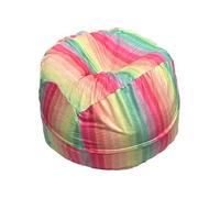 Liqzirtu Fodera per pouf - Fodera per sedia a sdraio Lazy Lounger, pouf con motivo carino, pouf in peluche, supporto per animali in peluche di grande capacità, cerniere per e