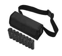 Liqzirtu Organizer con dispenser di monete - Tasca porta monete con 8 scomparti, dispenser per sacchetti porta monete, cintura porta monete resistente e versatile per amici, familiari e coppie