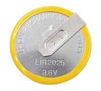 Lir2025 Batteria 3,6v Bottone Pila Da Saldare 180° Compatibile Con Bmw_