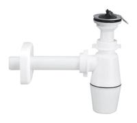 lira 371-3246 Sifone a Bottiglia per lavabo con piletta 1" 1/4 x 32mm, Multicolore