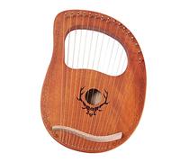 Lira a 16 toni, tutta in legno massello, arpa a 16 corde, strumento musicale per principianti, lira? Arpa per principianti