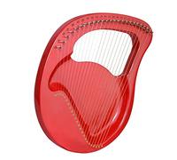 Lira a 24 corde, strumento musicale in legno di mogano per principianti, portatile e facile da suonare, ideale per l'educazione musicale e l'apprendimento, per tutte le età