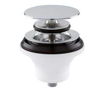 lira A320075 A.3200.75 PILETTA Bagno con Tappo Tipo Basket A Fungo, Bianco