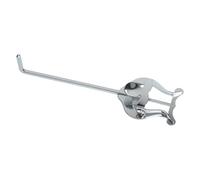 Lira da marcia a tromba, supporto per spartiti per corno francese e strumenti a fiato, clip per spartiti musicali in metallo, design a morsetto stabile per banda, accessorio compatto e leggero