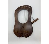 Lira Harp 10 Metallo Cordoncini Senza Chiave Tuning Trasporto Custodia Sheesham