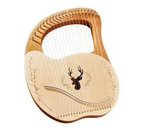 Lira per arpa a 21 corde, tavola in abete, tabellone in mogano, strumento a corde, lira, arpa per principianti