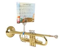 Lira Per Tromba 47g Argento Tromba Marcia Lira Porta Musica Alta Qualit
