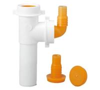 lira Raccordo 2 Vie con Attacco Lavatrice e lavastoviglie 40x120mm, Multicolore, Standard