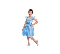 Disguise Costume da Bambina Cenerentola Basic Plus Disney Blu - 7-8 anni