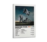 LIRAHRNNKA Poster decorativo su tela con album di Don Toliver Hardstone Psycho, decorazione artistica da parete per soggiorno moderno e camera da letto, 30 x 45 cm, con cornice