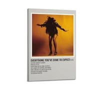 LIRAHRNNKA The Last Shadow Puppets - Poster decorativo su tela con scritta "Everything you 've Come to Expect", decorazione artistica da parete per soggiorno e camera da letto, 40 x 60 cm, con cornice