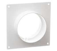 LIRAST Ø 100mm Placca per Passaggi a Muro per Tubo Tondo - Raccordo per Tubi di Ventilazione
