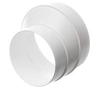 LIRAST Ø 125mm - 100mm Riduttore per Tubo Tondo - Raccordo per Tubi