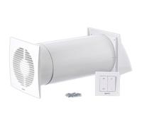 LIRAST 150mm Ventilazione Meccanica Controllata VMC Doppio Flusso Recupero Calore con Cavo - VMC Recuperatore di Calore Doppio Flusso