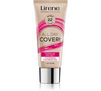 Lirene ALL DAY COVER! fondotinta coprente liquido colore 22 Natural 30 ml