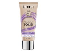 Lirene ALL DAY TONE! fondotinta idratante per una pelle splendente colore 01 Light 30 ml