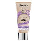 Lirene All Day Tone Fondotinta adattante + siero, Nude