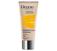Lirene Vitamin C fondotinta liquido illuminante per un effetto lunga durata colore 04 Tanned 30 ml
