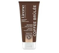 Lirene Perfect Tan Bronzing Body Balm Coffee Brulée, 200 ml, autoabbronzante graduale con burro di cacao e olio di mandorle, fino a 6 giorni di bagliore