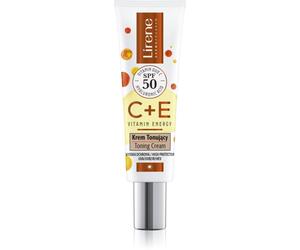 Lirene Vitamin Energy C+E crema viso per unificare il tono della pelle SPF 50 30 ml