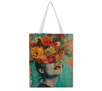LIRHIQYGF This Shower Is For Singing Bathroom 03 Tote Bag Canvas Estetica Riutilizzabile Shopping Borsa a tracolla per donna Borsa casual per lavoro e viaggi, 38 x 46 cm