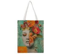 LIRHIQYGF This Shower Is For Singing Bathroom 03 Tote Bag Canvas Estetica Riutilizzabile Shopping Borsa a tracolla per donna Borsa casual per lavoro e viaggi, 38 x 46 cm