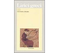 Lirici greci. Testo greco a fronte