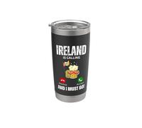 L'Irlanda chiama e devo andare Bicchiere termico in acciaio inox doppia parete