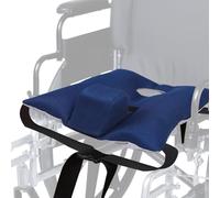 LIROPAU Cuscino antiscivolo per sedia a rotelle, cuscino per sedia a rotelle per anziani, con cuneo e cintura di sicurezza, sfoderabile, traspirante, per emorroidi, sciatica, piaghe da decubito e