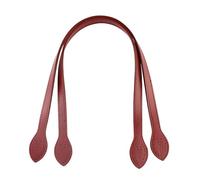 LiRRvb 2 cinghie di ricambio per borse a tracolla in pelle artificiale, accessori di ricambio per borse artigianali e borse da indossare sotto la cintura, Rosso vinaccia