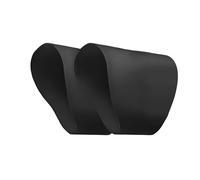 LiRRvb 2 pezzi scarpe da calcio bande di pizzo silicone lacci delle scarpe coperture tacchetto protezione del pizzo per scarpe da baseball di calcio facile uso accessori giovanili