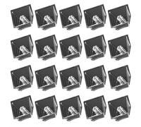 LiRRvb 20Keys Originale Altezza 1U 1X Trasparenti Cristallo Blanks Keycaps per Interruttori Tastiere di Gioco Amanti del Gioco Trasparenti Keycaps