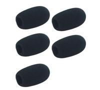 LiRRvb 5PCS Microfono Schiuma Coperture Professionali Mic Parabrezza Protezioni Parabrezza Conference Call Studio Registrazioni Microfono Filtro in Schiuma Parabrezza
