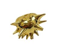 LiRRvb Anelli unici a forma di riccio di mare, in lega d'oro/argento, gioielli da indossare tutti i giorni, accessori alla moda per donne e ragazze, in lega alla moda, One Size, come descritto, come
