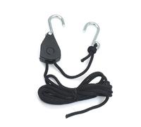 LiRRvb Cappuccio regolabile in alluminio con corda in nylon accessorio strumento per riparazione auto senza vernice, 2,4 metri 2,4 m cricchetto corda