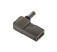 LiRRvb Connettore USB C a corrente continua PD100W Tipo C femmina a maschio con display digitale per camper e generatori solari Connettore corrente continua per laptop