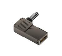 LiRRvb Connettore USB C a corrente continua PD100W Tipo C femmina a maschio con display digitale per camper e generatori solari Connettore corrente continua per laptop
